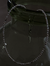 Silver925×天然石｜A/バロックパールのチョーカーネックレス 39cm（Reeplushハンドメイド）