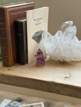 【MOMOMOON】クラスター彫刻 フローライト  |fluorite|天然石・鉱石・パワーストーン【SC081-10】