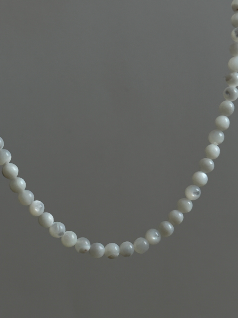 Mother of Perl Beads Necklace