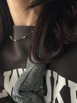 Labradorite × cubiczirconia Necklace(再入荷)