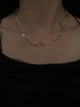 Water drop Crystal beads Necklace