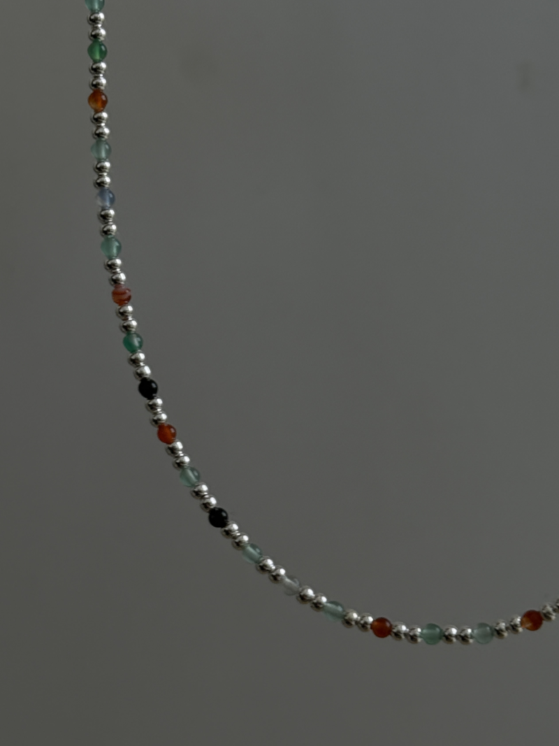 Mulch beads Necklace(再入荷)