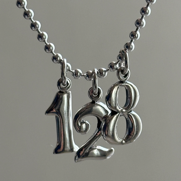 Number Pendant top|シルバー925|セレクト – Reeplush