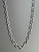7.5mm fat oval chain necklace 45.5cm
