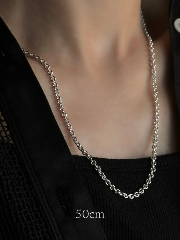 【SALE除外】3mm Cable Necklace chain【予約販売】
