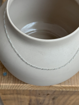 【セット割引対象外】1.8mm幅 ２面カットフィガロチェーンネックレス  | 40cm