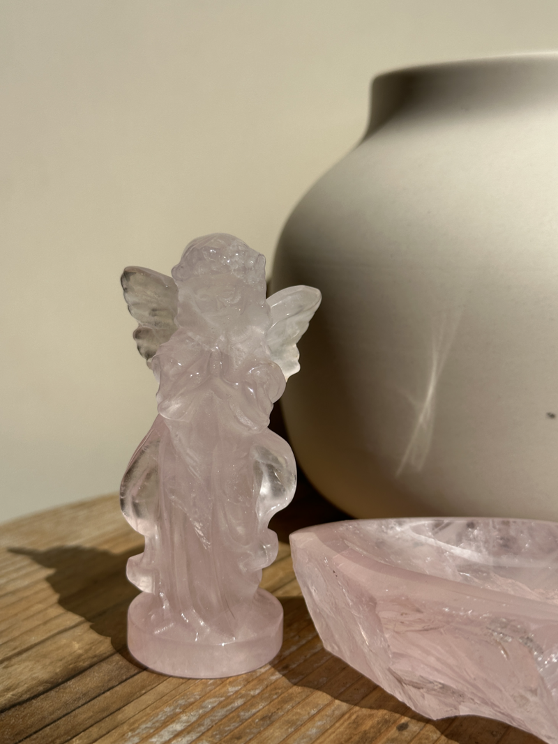 【MOMOMOON】Rose quartz Little Angel【D】
