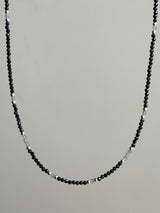 Labradorite × cubiczirconia Necklace(再入荷)