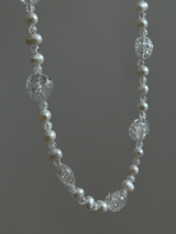 Crack Quartz Necklace