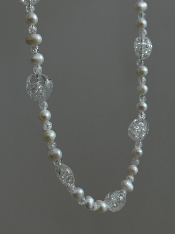 Crack Quartz Necklace