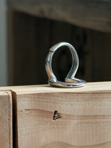 フリーサイズ ホースシューリング 10号〜16号程度調整可能| silver925 | 馬蹄