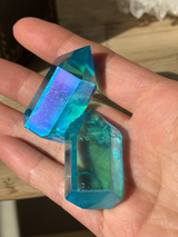 【MOMOMOON】アクアオーラミニタワー 2点セット |aqua aura|天然石・鉱石・パワーストーン【SC081-6】