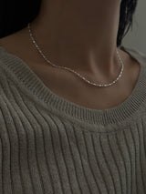 【セット割引対象外】2.1mm幅 MIXチェーンネックレス  | 40cm