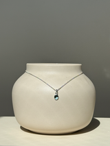 【MOMOMOON】高品質・ブラジル産ロンドンブルートパーズ ペンダントトップ  | 天然石・鉱石・パワーストーン