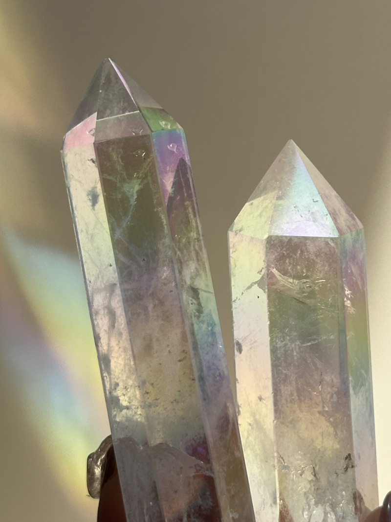 【MOMOMOON】Angel aura Quartz 2P SET【SC0605-3】