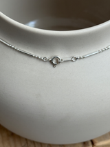 【セット割引対象外】1.5mm幅 リズムチェーンネックレス  | 40cm