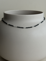 Labradorite × cubiczirconia Necklace(再入荷)