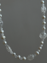 Crack Quartz Necklace