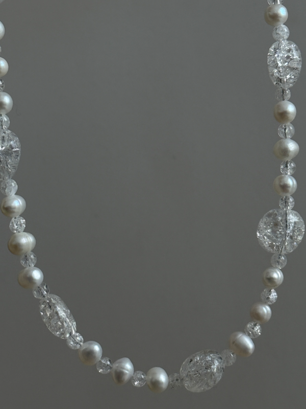 Crack Quartz Necklace