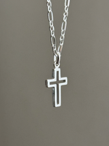 silhouette Cross Pendant top | 20mm