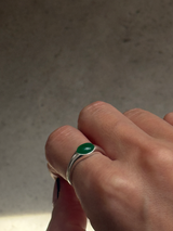 Green jade Ring/約12号〜15号