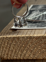 STAR shower Ring 12号| silver925 | 星