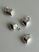 12mm Plump Heart Pendant top