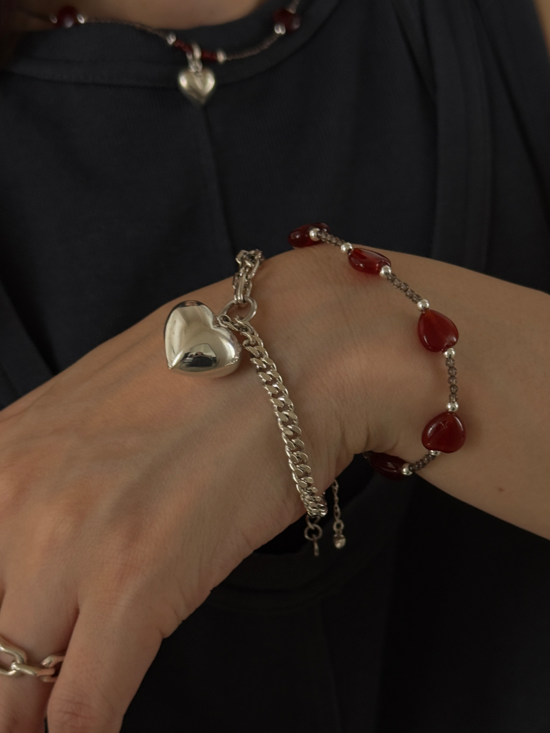 Big Heart MIX Chain bracelet