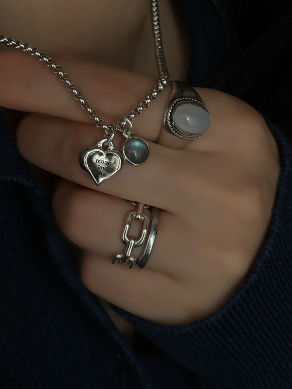 両面刻印【お好きな刻印お入れします】hand craft -Hand Heart-