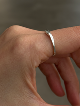 Twist Line Ring | 12-13号 | silver925