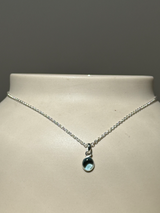 【MOMOMOON】高品質・ブラジル産ロンドンブルートパーズ ペンダントトップ  | 天然石・鉱石・パワーストーン