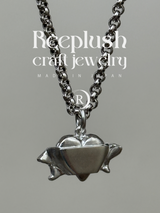 両面刻印【お好きな刻印お入れします】hand craft -Heart Ribbon-