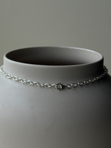 Padlock Chain Necklace 40cm|シルバー925|重厚感|南京錠