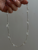 Water drop Crystal beads Necklace