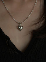 12mm Plump Heart Pendant top