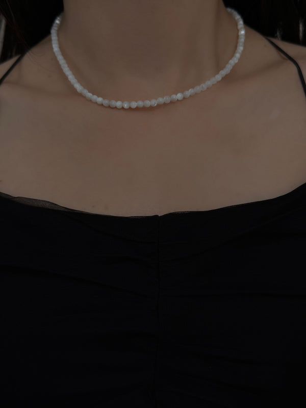 Mother of Perl Beads Necklace