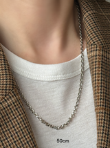 3.5mm幅 重厚 Archiv Chain n Necklace40cm,50cm |シルバー925【セット割引対象外】
