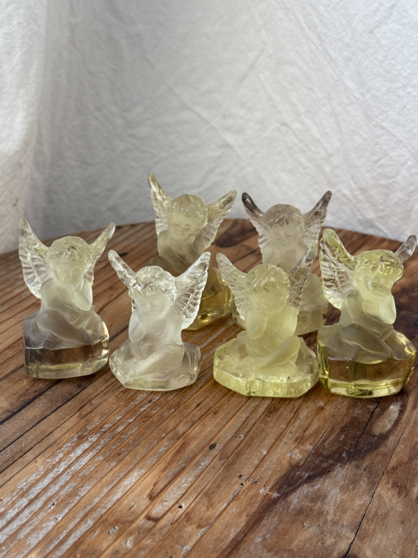 ランダム発送特価品【MOMOMOON】Citrine Quartz Angel /Brazil