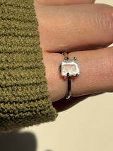 【MOMOMOON】ペタライト ラフカットリング：11号 | 天然石・鉱石・パワーストーン