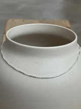 【セット割引対象外】1.5mm幅 リズムチェーンネックレス  | 40cm