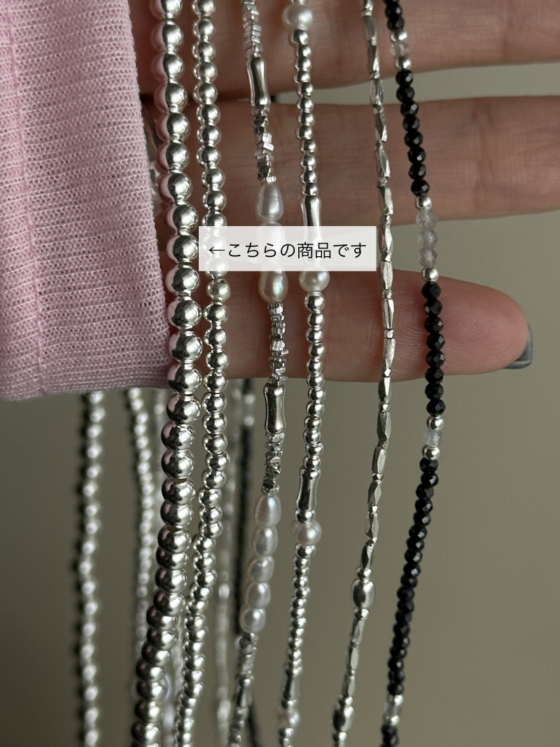 4.0mm ball chain necklace 40+5cm