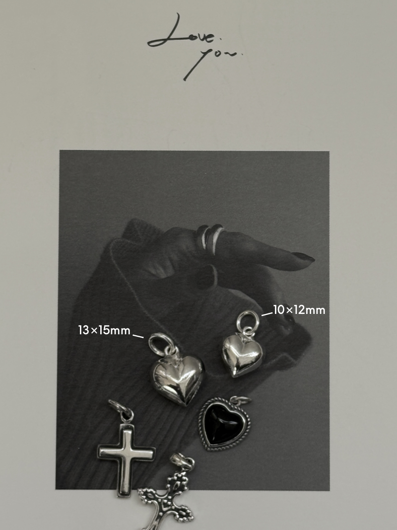 10×12mm/  Plump Heart charm