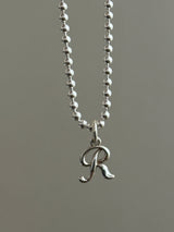 antique alphabet charm|シルバー925|セレクト