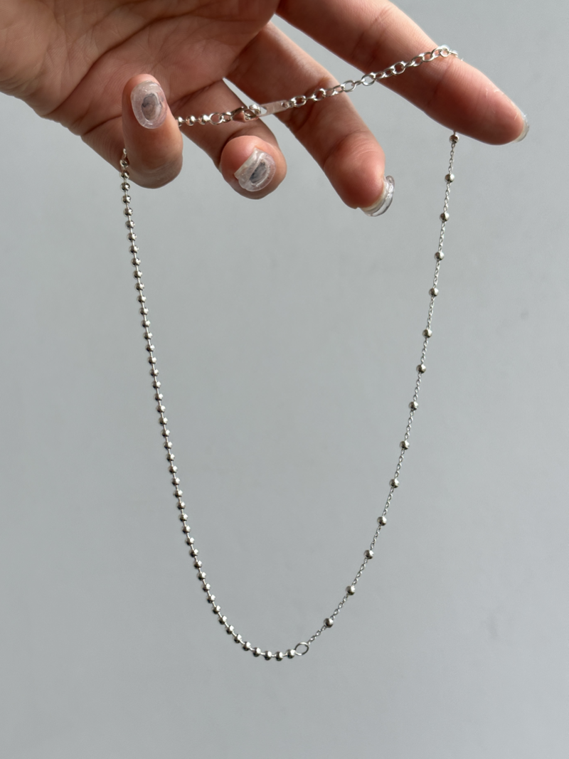 - Ball combination - Pendant necklace Chain