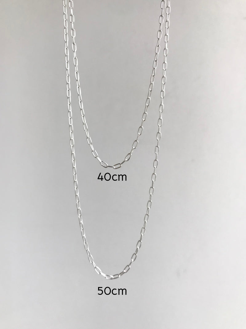 K18GP【F】- Long Cable design - Pendant necklace Chain