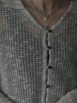 Silver925×天然石｜12月誕生石 トルコ石(ターコイズ) ミニチャーム ネックレス 41cm（Reeplushハンドメイド）