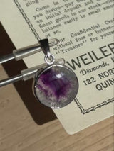 【MOMOMOON】ファントムアメジスト ペンダントトップ |ブラジル産| １点もの | 天然石・鉱石・パワーストーン