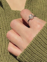 【MOMOMOON】ペタライト ラフカットリング：12号 | 天然石・鉱石・パワーストーン