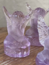 ランダム発送特価品【MOMOMOON】Amethyst Quartz Angel /Brazil