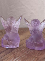 ランダム発送特価品【MOMOMOON】Amethyst Quartz Angel /Brazil